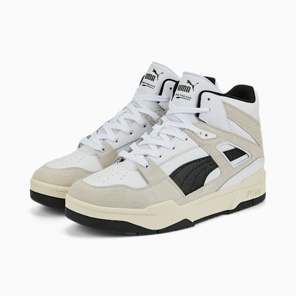 Slipstream Hi Heritage Sneakers, Puma White-Nimbus Cloud-Puma Black, large-MEX