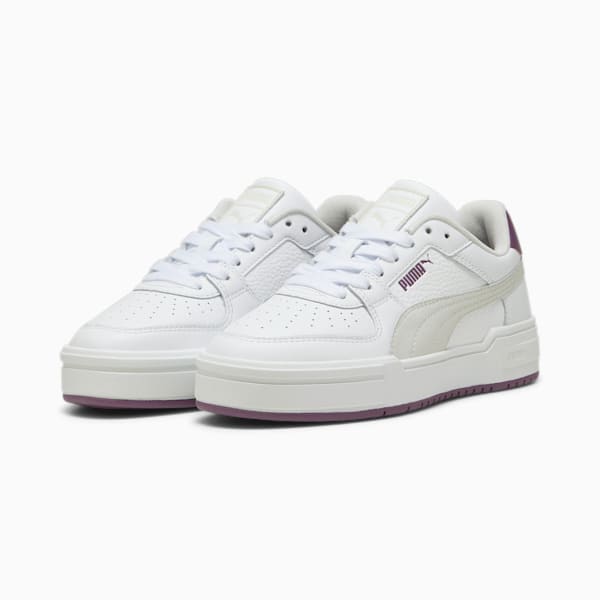 Zapatillas CA Pro Classic, PUMA White-Feather Gray-Crushed Berry, large-ARG