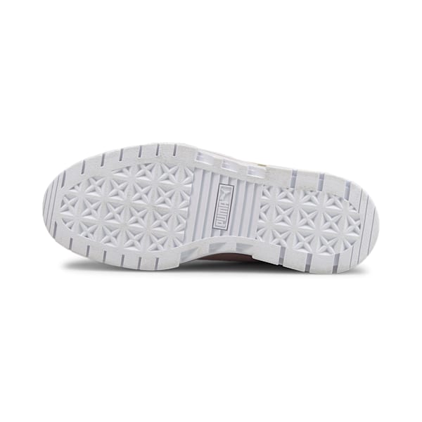 Zapatillas Mayze Lth para mujer, PUMA White-Peyote, large-ARG