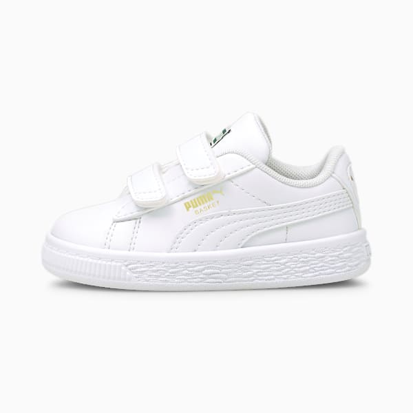 Zapatillas para bebés Basket Classic XXI, Puma White-Puma White, large-ARG