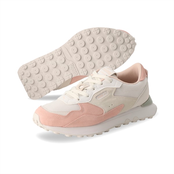 Zapatillas para mujer Rider FVW, PUMA White-Rose Quartz, large-ARG