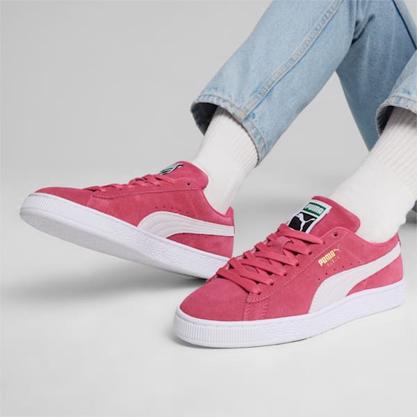 Zapatillas Suede Classic XXI ADP, Garnet Rose-PUMA White, large-ARG