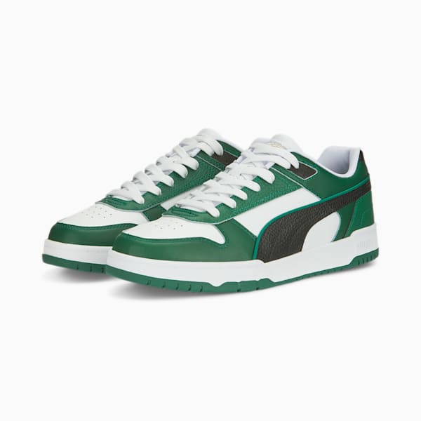 Zapatillas RBD Game Low ADP, PUMA White-PUMA Black-Vine-PUMA Gold, large-ARG