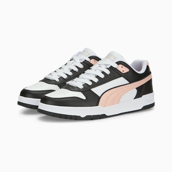 Zapatillas RBD Game Low ADP, PUMA White-Rose Dust-PUMA Black-PUMA Gold, large-ARG