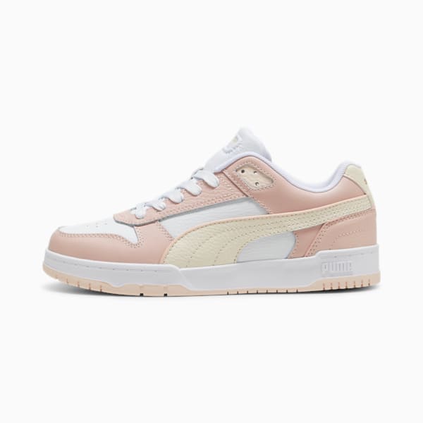 Zapatillas RBD Game Low ADP, Rose Quartz-PUMA White-PUMA Gold, large-ARG