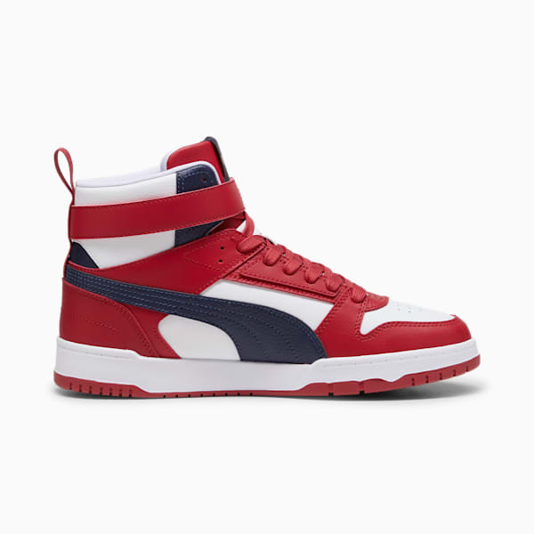 Zapatillas RBD Game ADP, PUMA Gold-Club Red-New Navy, large-ARG