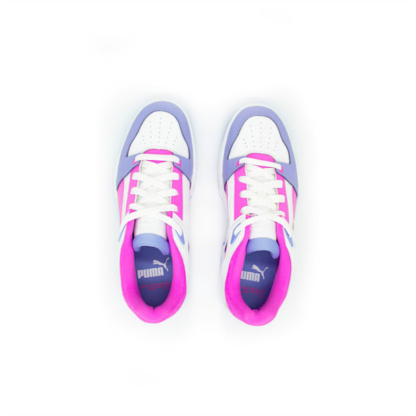 Zapatillas Slipstream para mujer ADP, Puma White-Electric Orchid-Elektro Purple, large-ARG