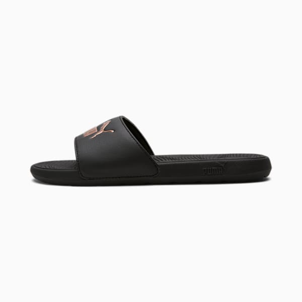 Cool Cat 2.0 Slides Women, PUMA Black-Rose Gold, large-MEX