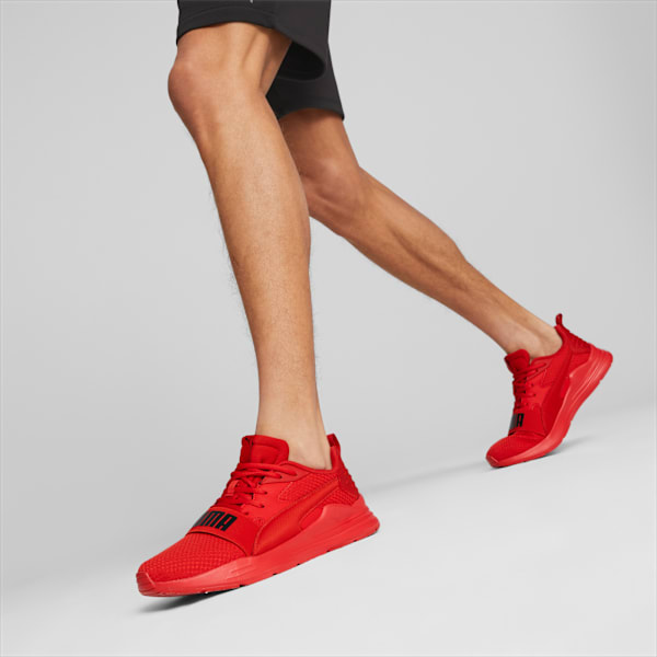 Tenis PUMA Wired Run, For All Time Red-For All Time Red-PUMA Black, large-MEX