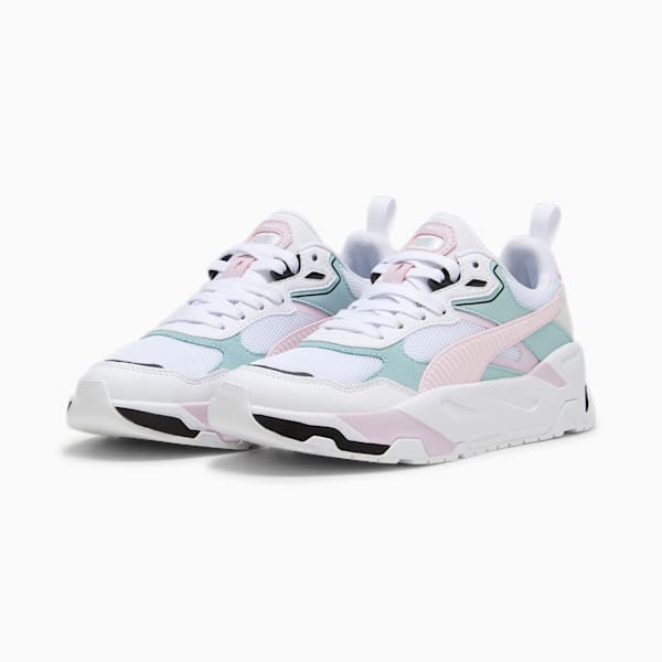 Trinity Sneakers Men, PUMA White-Whisp Of Pink-Turquoise Surf, large-ZAF