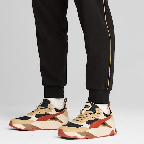 Trinity Sneakers Men, PUMA Black-Mars Red-Sand Dune-Alpine Snow, large-ZAF