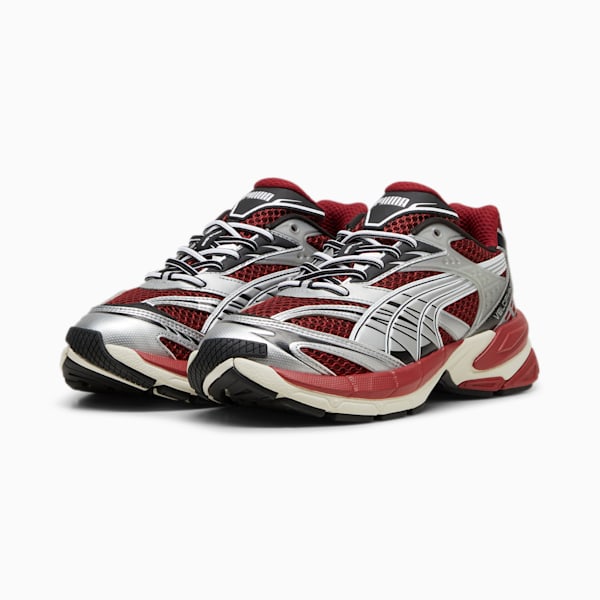 Velophasis Phased Sneakers, Intense Red-PUMA Silver, large-ZAF