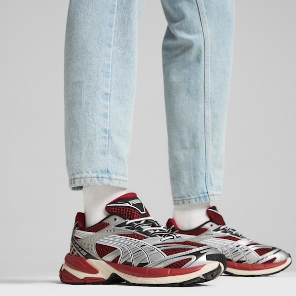 Velophasis Phased Sneakers, Intense Red-PUMA Silver, large-ZAF