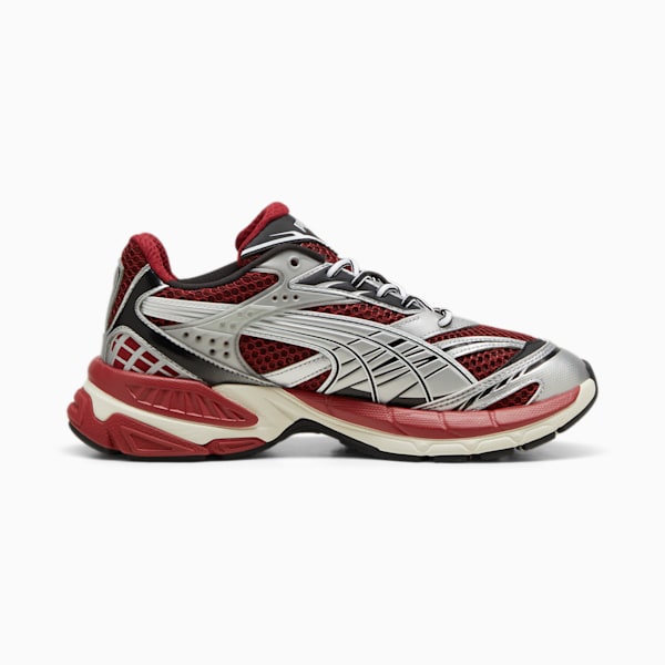 Velophasis Phased Sneakers, Intense Red-PUMA Silver, large-ZAF
