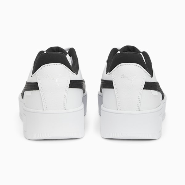 Carina Street Sneakers Women, PUMA White-PUMA Black-PUMA Silver, large-ZAF