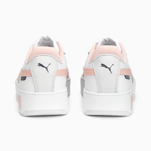 Carina Street Sneakers Women, PUMA White-Rose Dust-Feather Gray, large-ZAF