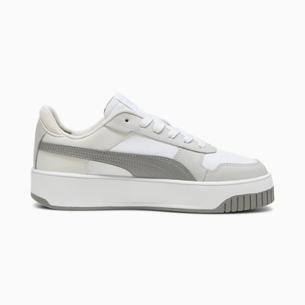 Carina Street Sneakers Women, PUMA White-Stormy Slate-PUMA Gold, large-ZAF
