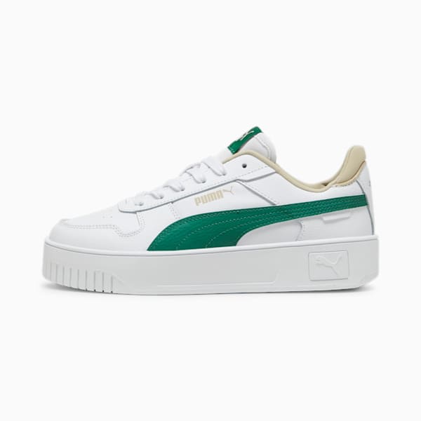 Carina Street Sneakers Women, PUMA White-Vine-Putty, large-ZAF
