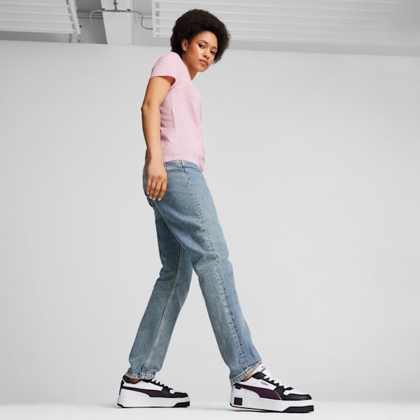 Carina Street Sneakers Women, PUMA White-Midnight Plum-PUMA Black, large-ZAF