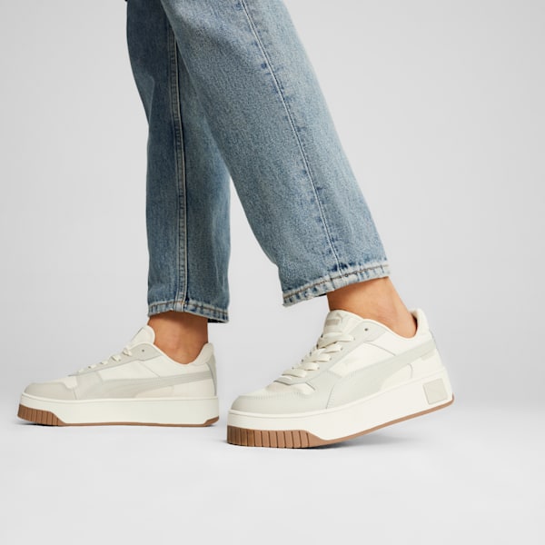 Carina Street Sneakers Women, Alpine Snow-Desert Dust, large-ZAF