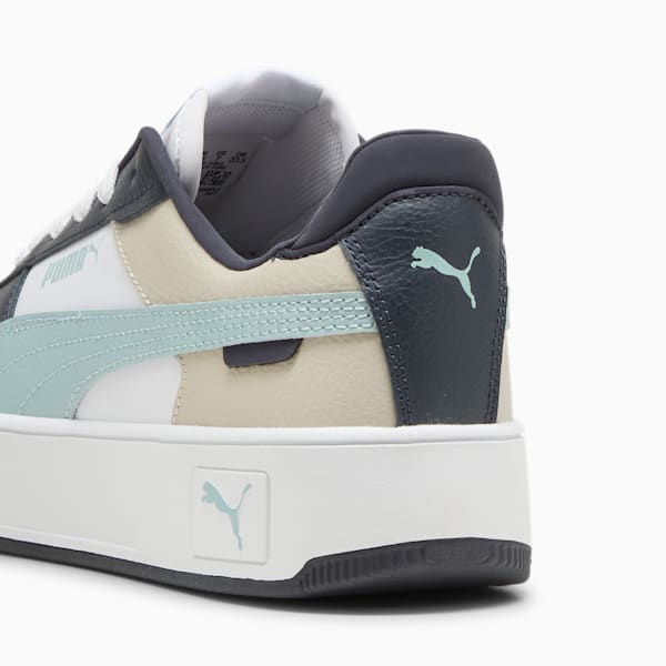 Carina Street Sneakers Women, PUMA White-Modern Mint-PUMA Black, large-ZAF