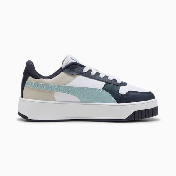 Carina Street Sneakers Women, PUMA White-Modern Mint-PUMA Black, large-ZAF