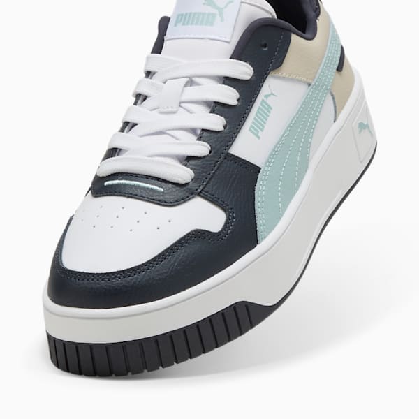 Carina Street Sneakers Women, PUMA White-Modern Mint-PUMA Black, large-ZAF