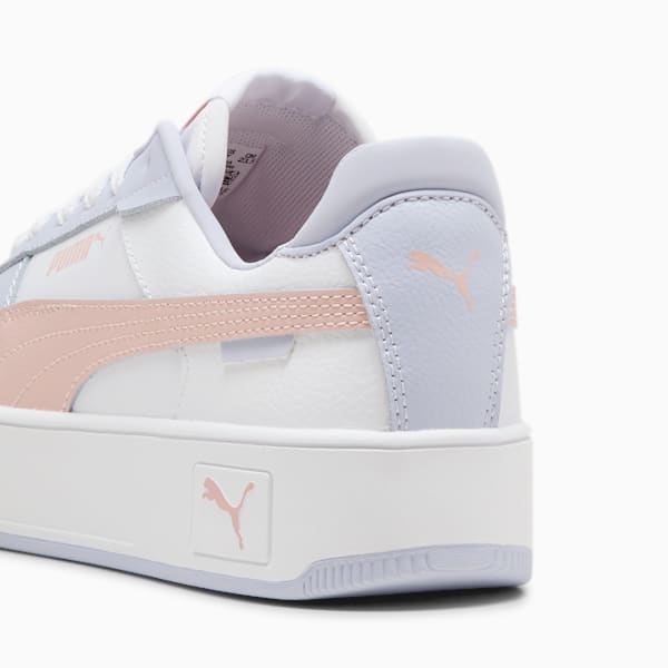 Carina Street Sneakers Women, PUMA White-Rose Quartz-Cool Weather, large-ZAF