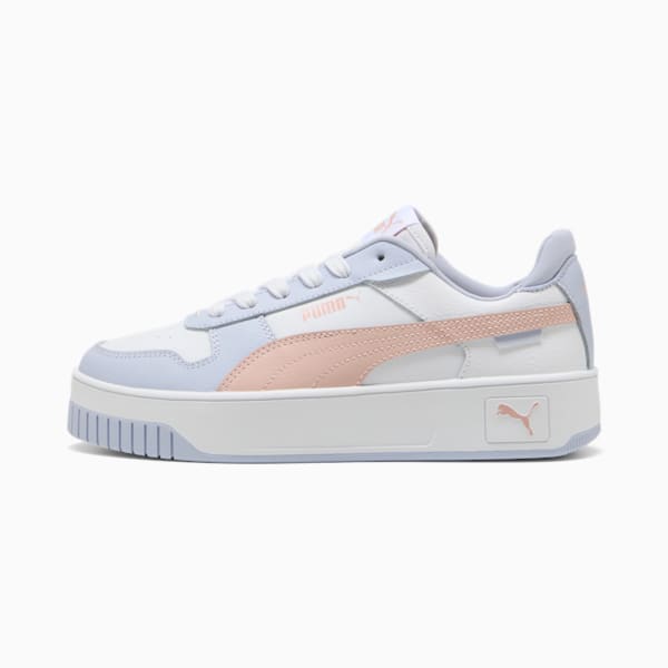 Carina Street Sneakers Women, PUMA White-Rose Quartz-Cool Weather, large-ZAF