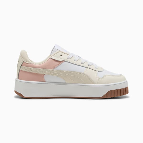 Tenis para mujer Carina Street, PUMA White-Alpine Snow-Frosted Ivory, large-MEX