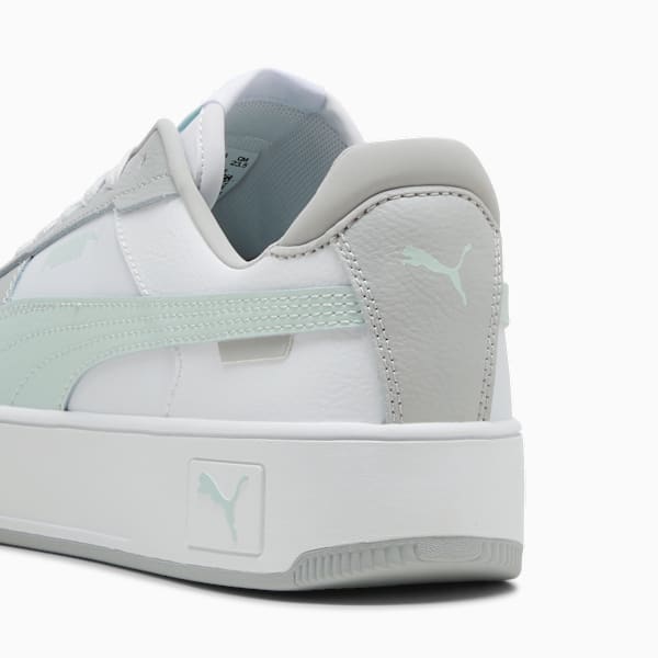 Carina Street Sneakers Women, PUMA White-Peaceful Blue-Cool Light Gray, large-ZAF