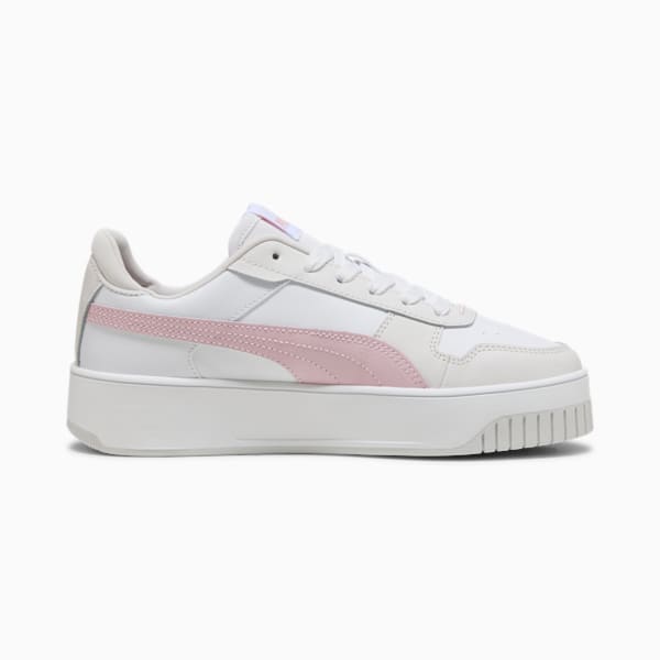 Tenis para mujer Carina Street, PUMA White-Rose Mauve-Feather Gray, large-MEX