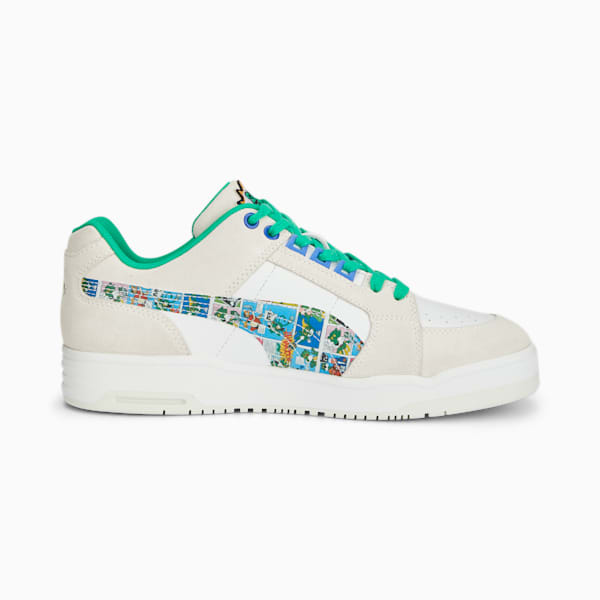Zapatillas Slipstream Lo Super Comic, PUMA White-Grassy Green-Vapor Gray, large-ARG