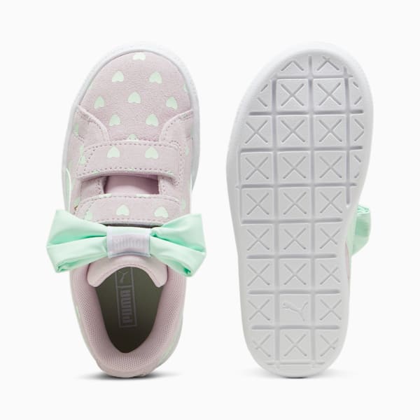 Zapatillas para niñas Suede Classic Re-Bow, Grape Mist-Fresh Mint, large-ARG