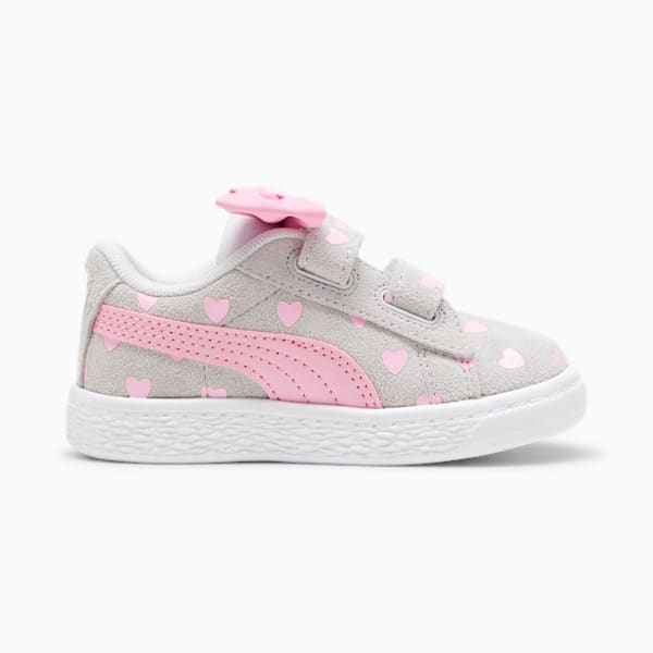 Zapatillas para infantes Suede Classic Re-Bow, Silver Mist-Pink Lilac, large-ARG
