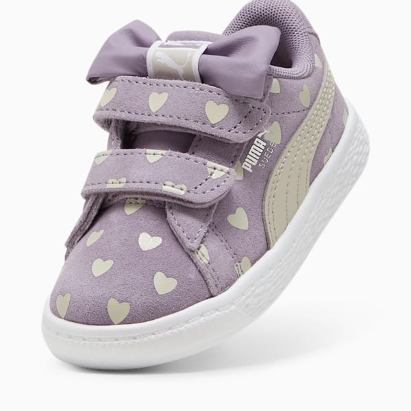 Zapatillas para infantes Suede Classic Re-Bow, Pale Plum-Desert Dust, large-ARG