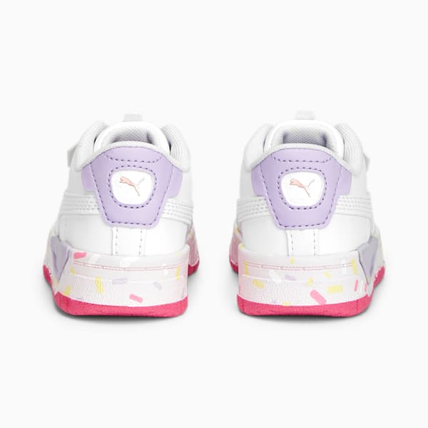 Zapatillas para bebés Cali Dream Crush, PUMA White-Pearl Pink-Vivid Violet, large-ARG
