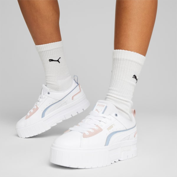 Mayze UT Sneakers Women, PUMA White-Rose Quartz, large-MEX