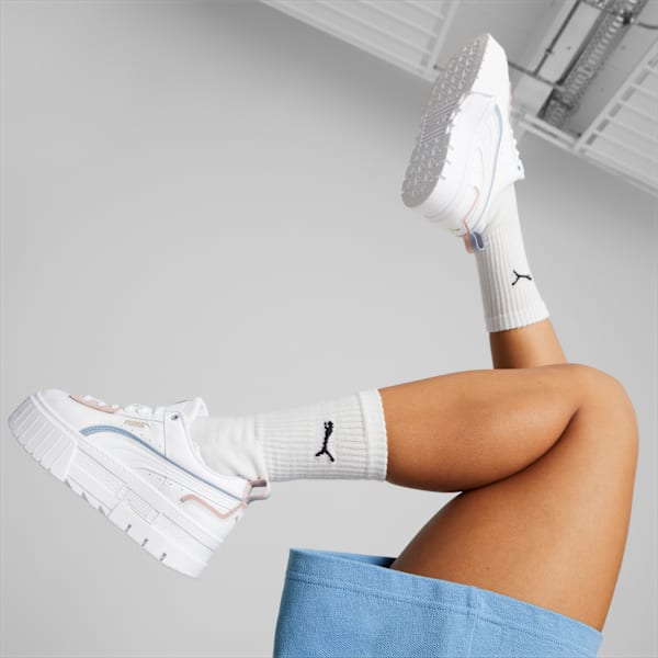 Mayze UT Sneakers Women, PUMA White-Rose Quartz, large-MEX