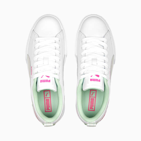 Mayze Brighter Days Sneakers Women, PUMA White-Marshmallow-Ravish, large-ZAF