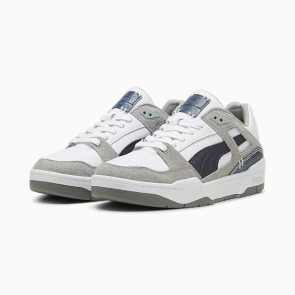 Slipstream Premium Sneakers, PUMA White-New Navy, large-ZAF