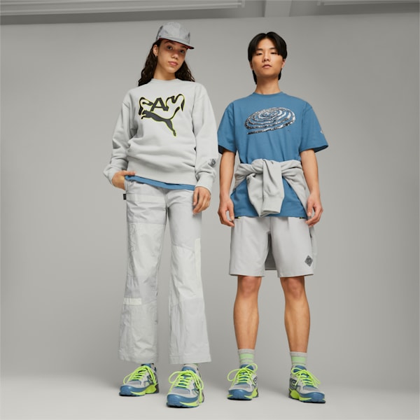 PUMA x PERKS AND MINI Prevail Sneakers, Deep Dive-Lime Squeeze, large-ZAF
