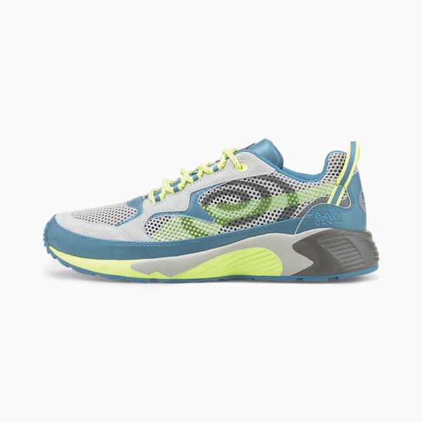 PUMA x PERKS AND MINI Prevail Sneakers, Deep Dive-Lime Squeeze, large-ZAF