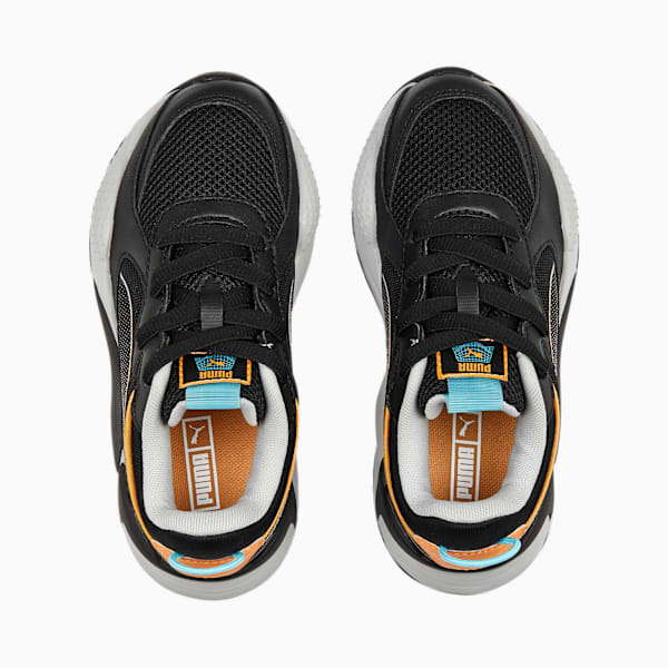 Zapatillas infantiles RS-X 3D, PUMA Black-Harbor Mist, large-ARG