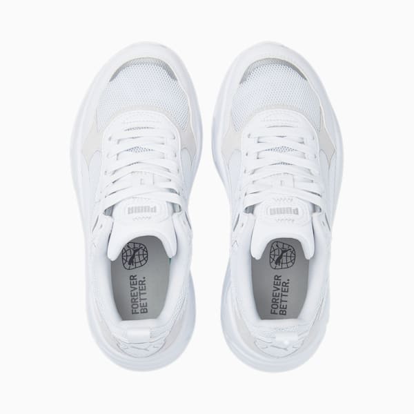 Trinity Shoes Youth, PUMA White-PUMA White-PUMA Silver, large-ZAF