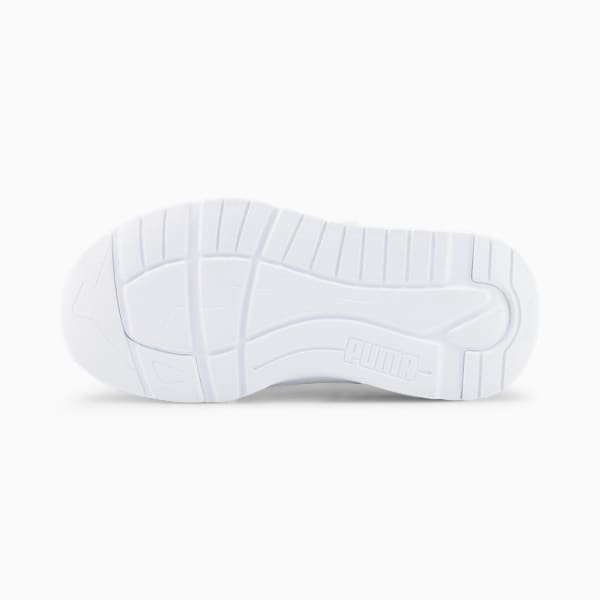 Trinity Sneakers Youth, PUMA White-PUMA White-PUMA Silver, large-ZAF