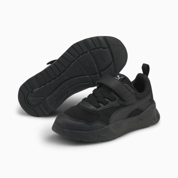 Trinity Sneakers Youth, PUMA Black-PUMA Black-PUMA Silver, large-ZAF