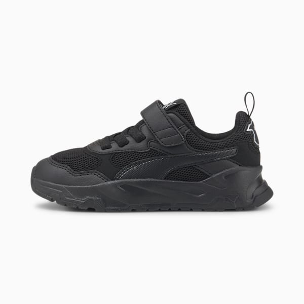 Trinity Sneakers Youth, PUMA Black-PUMA Black-PUMA Silver, large-ZAF