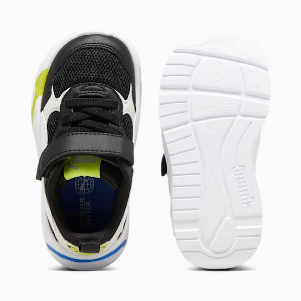 Trinity Sneakers Babies, PUMA Black-PUMA White-Lime Smash, large-ZAF