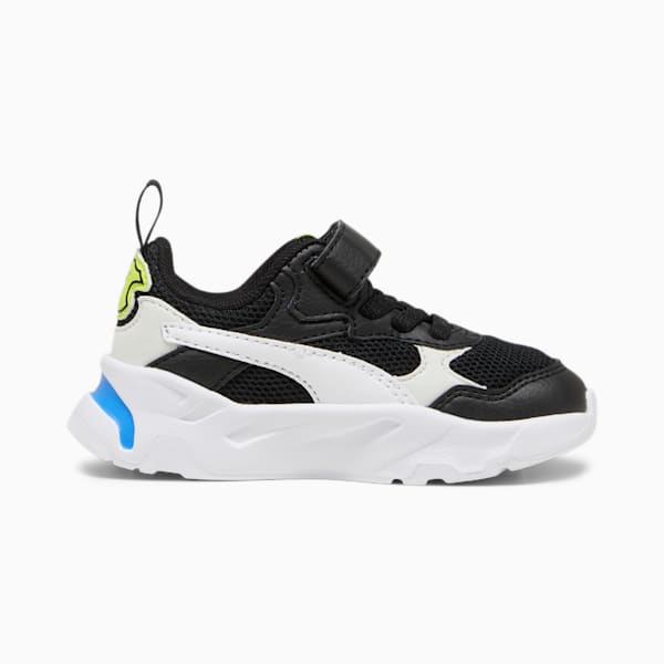 Trinity Sneakers Babies, PUMA Black-PUMA White-Lime Smash, large-ZAF